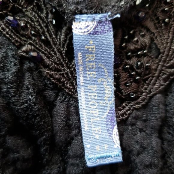 Free People NWT !!RARE!! Floral Lace Rendezvous Dress - Picture 10 of 10